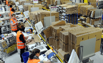 Packing and shipping stations